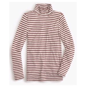 J Crew striped turtle neck long sleeve